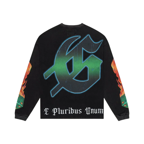 Godspeed "Life's A Gamble" L/S Tee Black