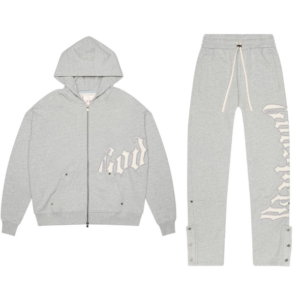Godspeed "OG Logo V2" Sweatsuit Set Heather Grey