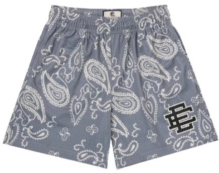 Eric Emanuel EE Basic Short "Grey Paisley"