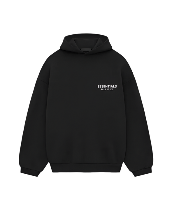 FEAR OF GOD ESSENTIALS "FW24" Hoodie Black