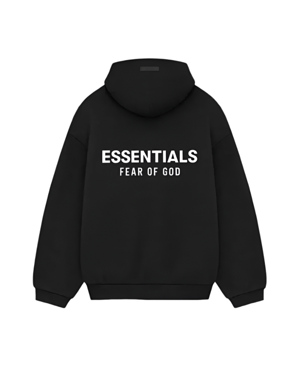 FEAR OF GOD ESSENTIALS "FW24" Hoodie Black