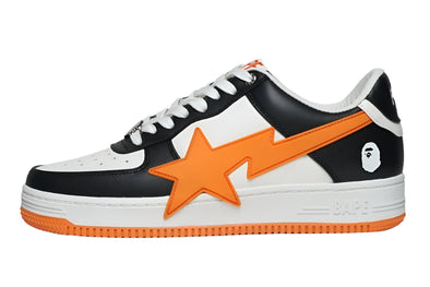 A Bathing Ape Bape STA OS "#2 M2 Black Orange"