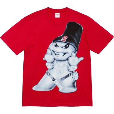 Supreme "Snowman" Tee Red