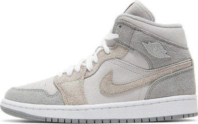 Jordan 1 Mid "Particle Grey" Women's (Worn)