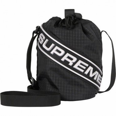 Supreme "Small Cinch" Pouch Bag Black