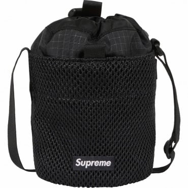 Supreme "Small Cinch" Pouch Bag Black
