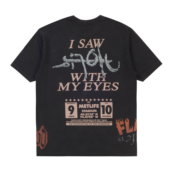 Travis Scott "Metlife U" Tee Black