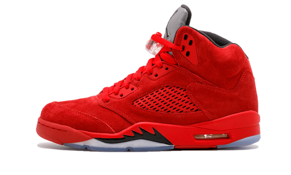 Jordan 5 Retro "Red Suede" (Worn)