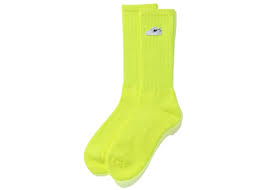 BAPE "Bapesta One Point" Socks Yellow