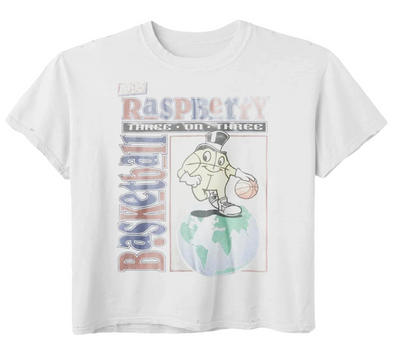 GV Gallery Raspberry Hills "Gravity" Tee White