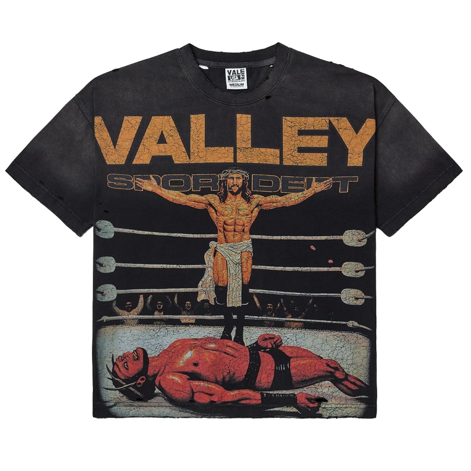 Jesus ファッション Vale Forever Jesus Kendrick Lamar Tシャツ L