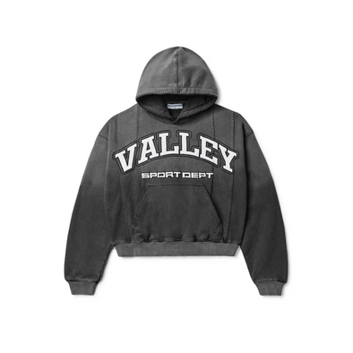 Vale Forever "Sports Dept." Hoodie Washed Black