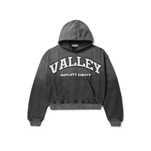 Vale Forever "Sports Dept." Hoodie Washed Black