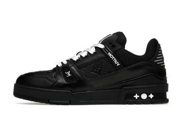 Louis Vuitton LV Trainer "Black Embossed Monogram" (Worn)