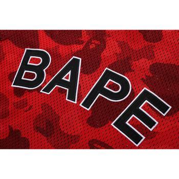 BAPE Color Camo Basketball Tank Top Red