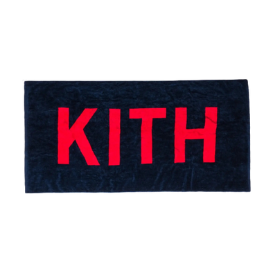Kith "Beach" Towel Navy