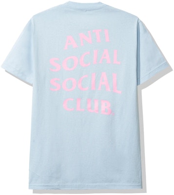 Anti Social Social Club "New York" Tee Light Blue