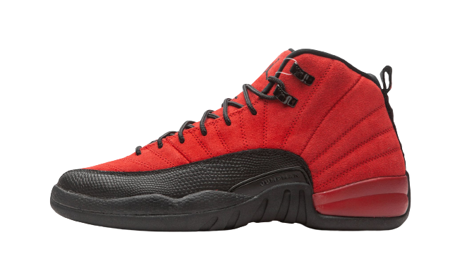 Red 12 jordans grade top school