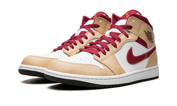 Jordan 1 Mid "Cardinal Curry"