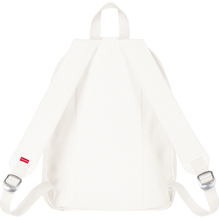 Supreme "Canvas" Backpack White
