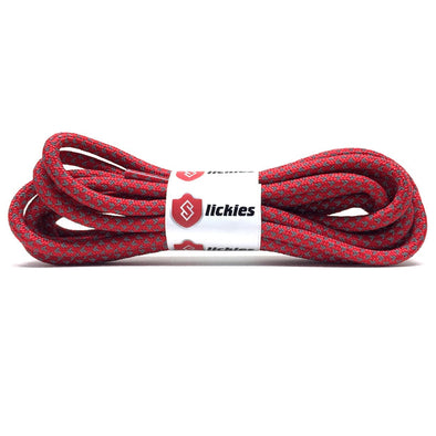 Slickies Laces "Relfective 3M Red"