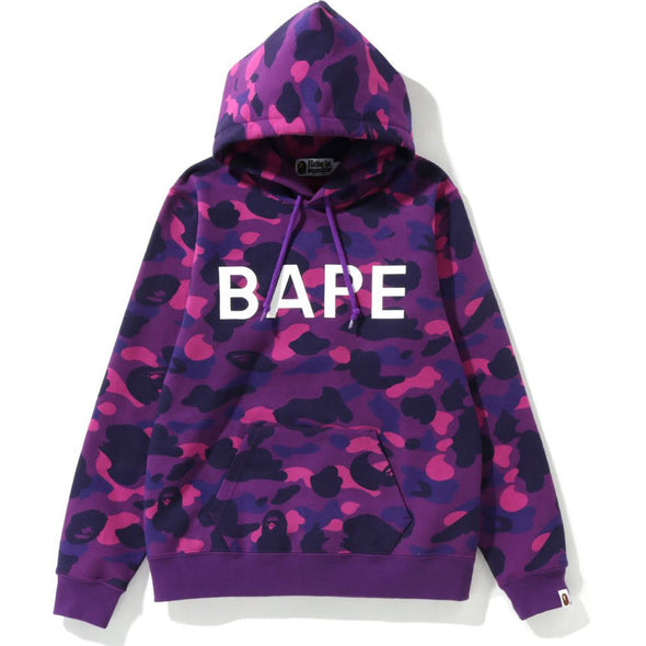 BAPE “Color Camo” Pullover Hoodie Purple