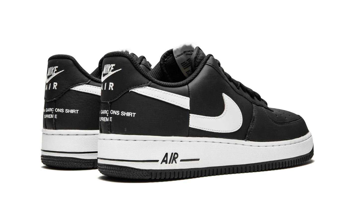 Nike Air Force 1 Low x CDG x Supreme Black STVTEMENT