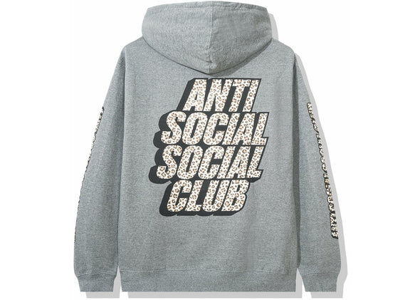 Anti Social Social Club "Kitten" Hoodie Grey