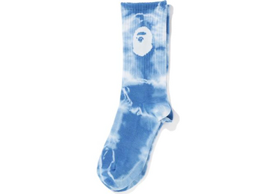 BAPE "Tie Dye" Socks Blue