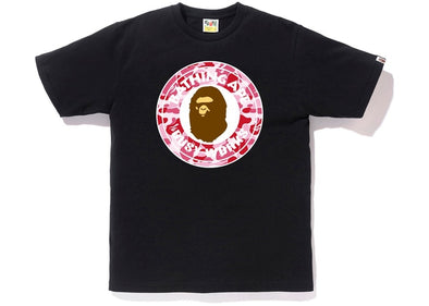 BAPE ABC Camo "Busy Works" Tee Black/Pink