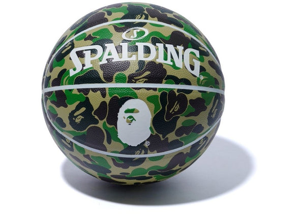 BAPE X Spalding "ABC Camo" Basketball Green