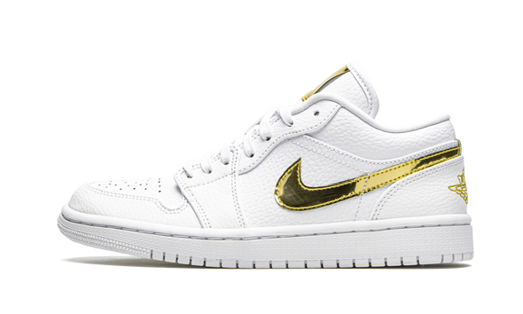 Jordan 1 Low White Metallic Gold (W)