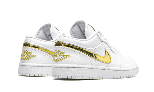 Jordan 1 Low White Metallic Gold (W)