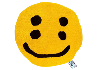 CPFM "Double Vision Smiley" Rug Yellow
