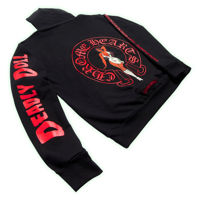 Chrome Hearts "Deadly Doll" Hoodie Black