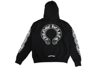 Chrome Hearts "Horse Shoe" Zip Up Black