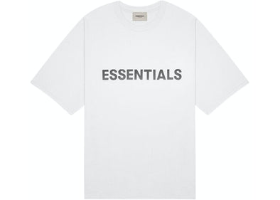 FEAR OF GOD ESSENTIALS "3D Silicon" Tee White