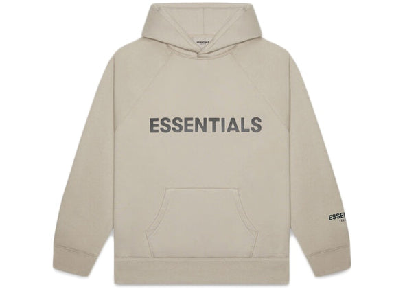 FEAR OF GOD ESSENTIALS "3D Silicon" Hoodie Olive