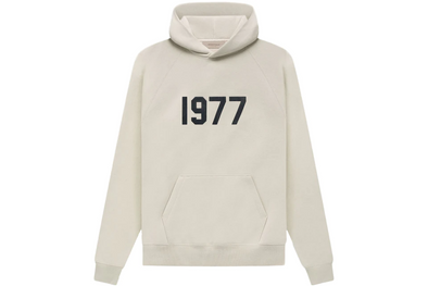 FEAR OF GOD ESSENTIALS "1977" Hoodie Wheat