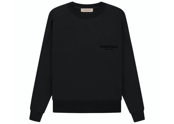 FEAR OF GOD ESSENTIALS "SS22" Crewneck Black