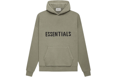 FEAR OF GOD ESSENTIALS "FW21" Knit Hoodie Pistachio