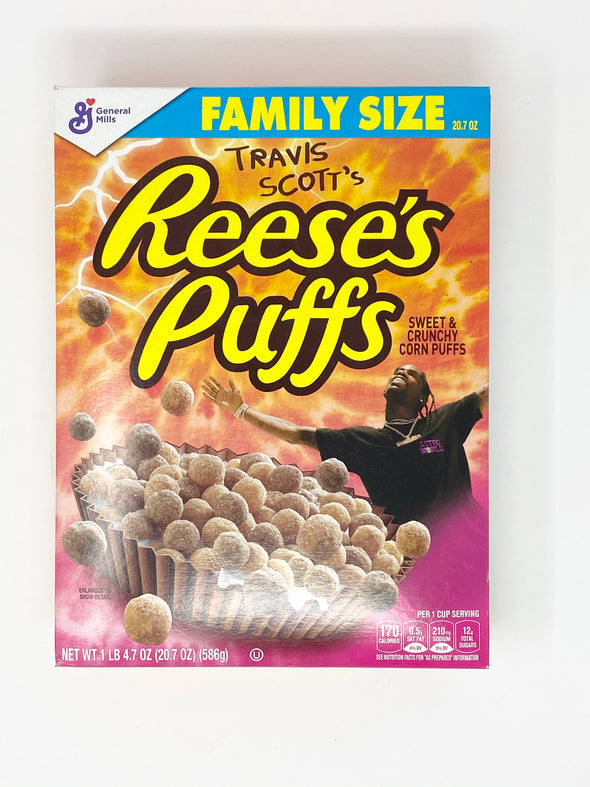 Travis Scott Reese's Puff Cereal Family Size
