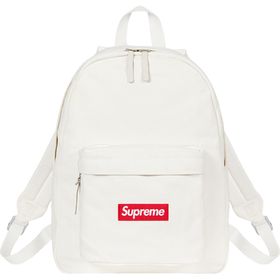 Supreme "Canvas" Backpack White