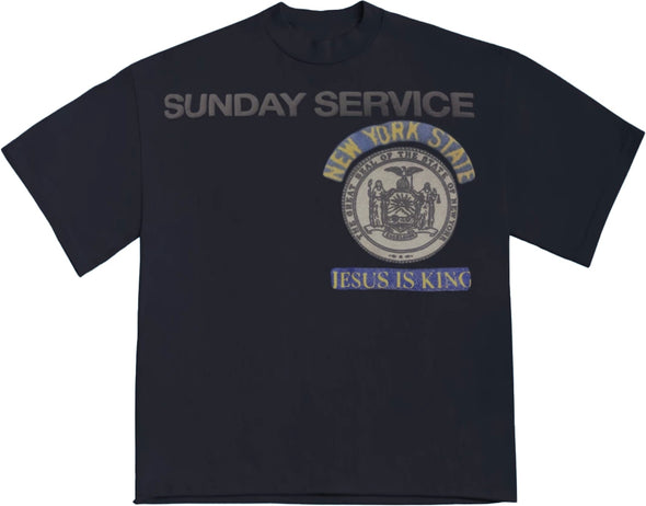 Kanye West Sunday Service New York Shirt Navy