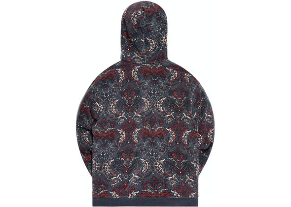 Kith Printed Fleece Williams III Hoodie Navy/Floral