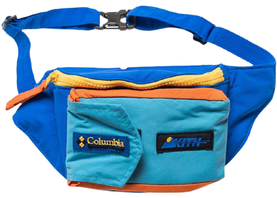 Kith x Columbia "Popo Sling Pack" Blue Macaw