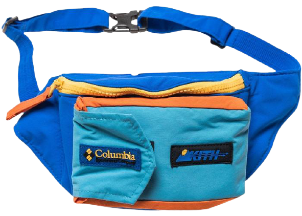 Kith x Columbia Popo Sling Pack Blue Macaw STVTEMENT