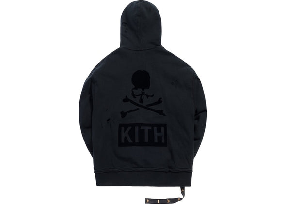 Kith x mastermind WORLD Knit Hoodie Black