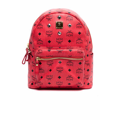 MCM Red Backpack