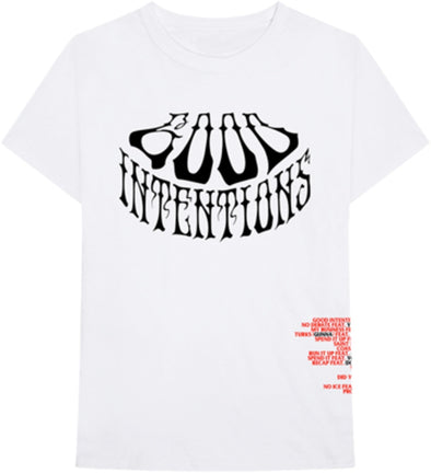 Vlone X Nav "Good Intentions Dead" Tee White/Black